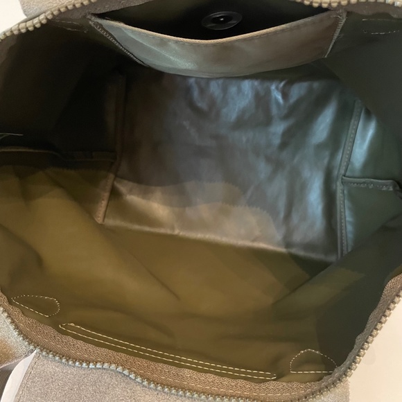 Longchamp Le Pliage NEO Khaki Green small hand tote Bag - Picture 10 of 14